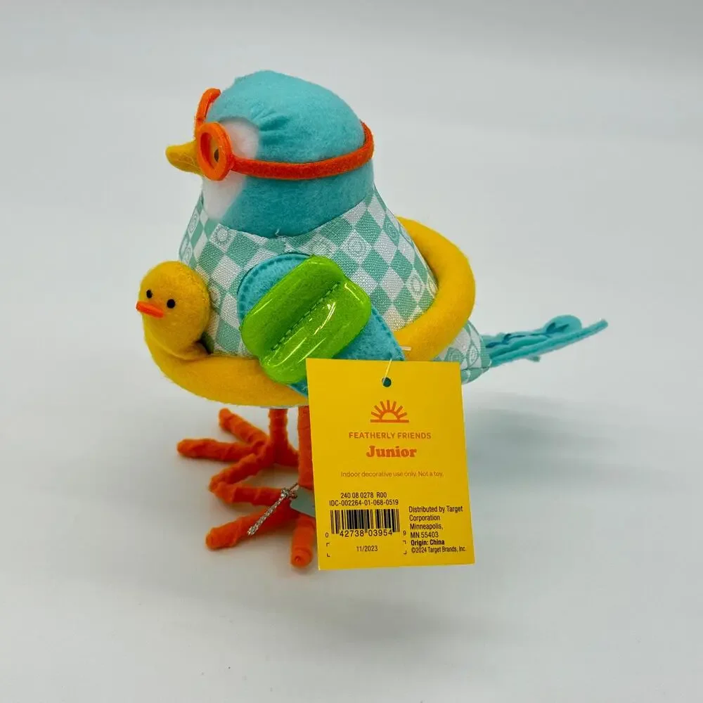 Target Sun Squad Summer Fabric Bird JUNIOR Swim Duck Ring Floaties Goggles 2024